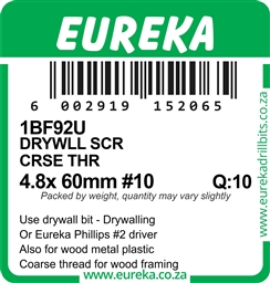1BF92 - Drywall Screw -1BF92_label_T